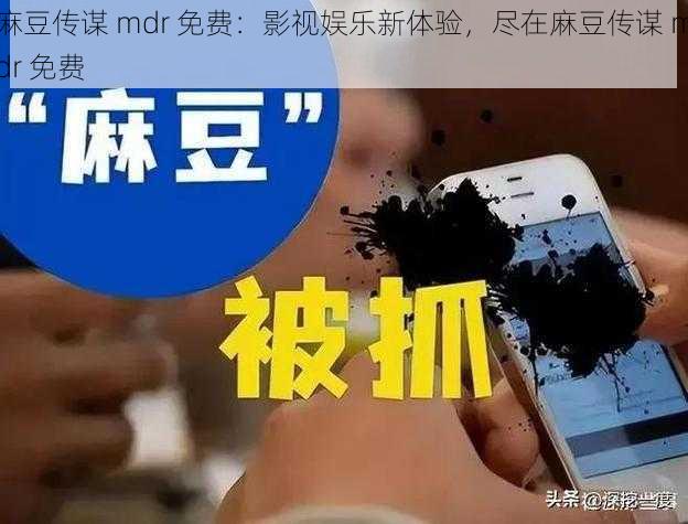 麻豆传谋 mdr 免费：影视娱乐新体验，尽在麻豆传谋 mdr 免费