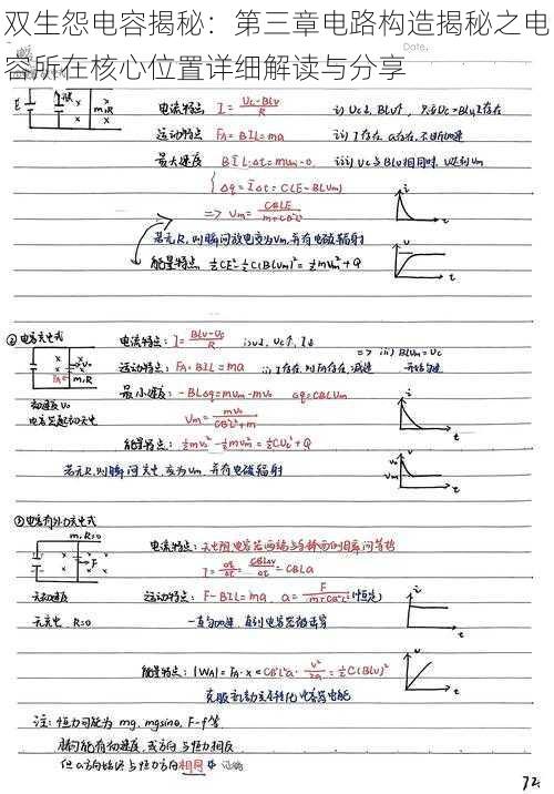 双生怨电容揭秘：第三章电路构造揭秘之电容所在核心位置详细解读与分享